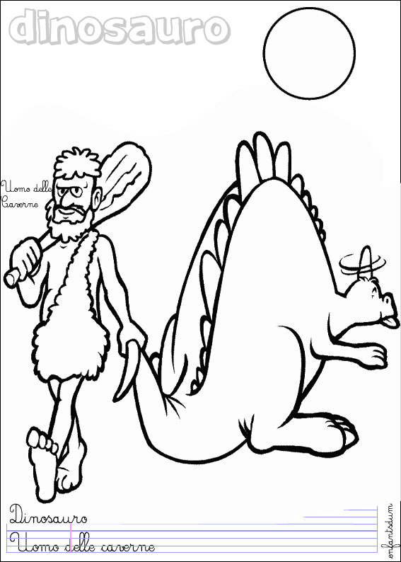 coloriage dinosaure 6